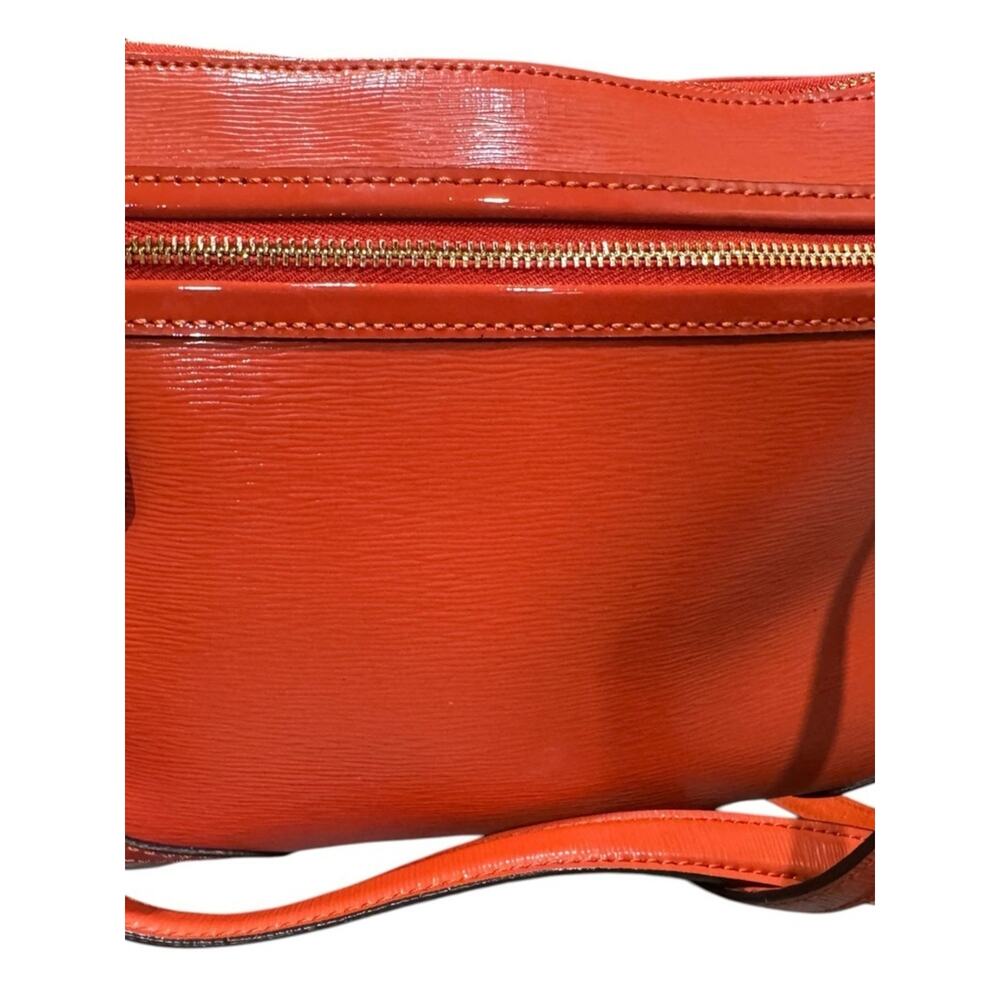 Coach Mickie Crossbody in Vermillion Leather w COA - Picture 12 of 15